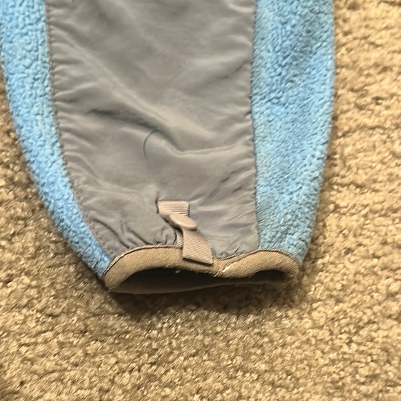 The North Face Girls Long Sleeve Full Zip Outdoor Fleece Jacket Blue Gray Size M - Picture 6 of 8